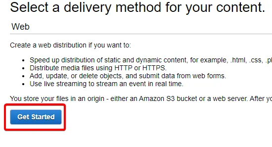 Configuring distribution